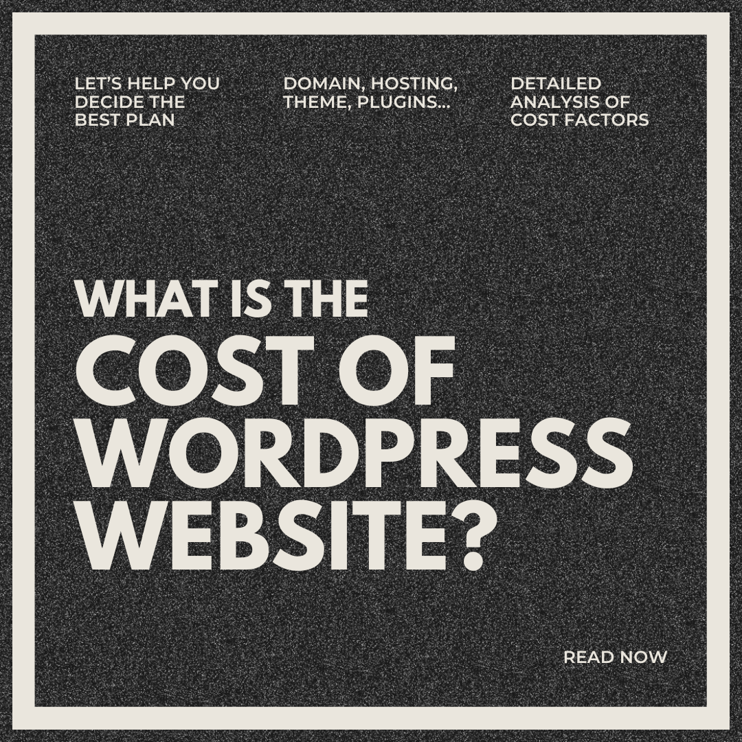 Cost of WordPress Website