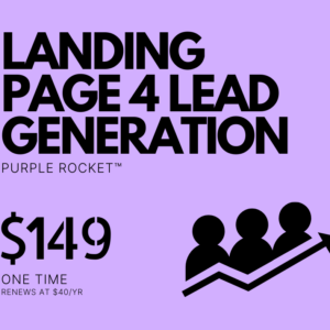 Landing Page for Lead Generation