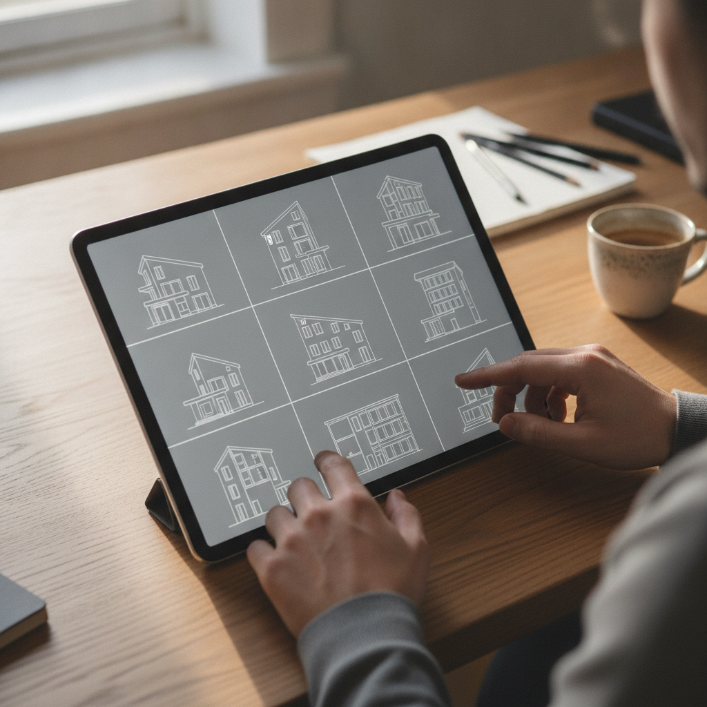Architect Portfolio UX Design Layout User experience layout by the Best Portfolio Website Develoipment Agency for Architects