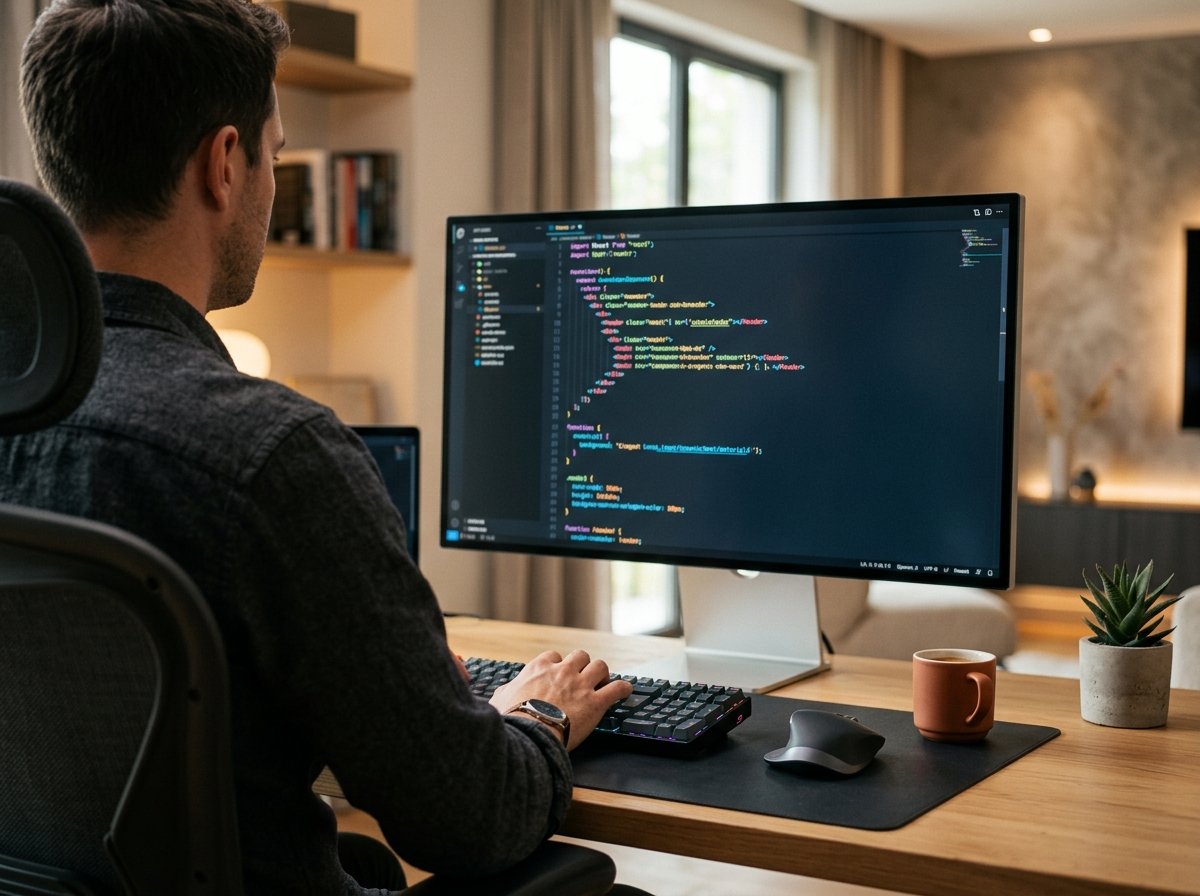 Clean coding standards for modern business sites Professional software engineers coding custom web platforms for the Best Web Development Comapny in Srinagar (2026)